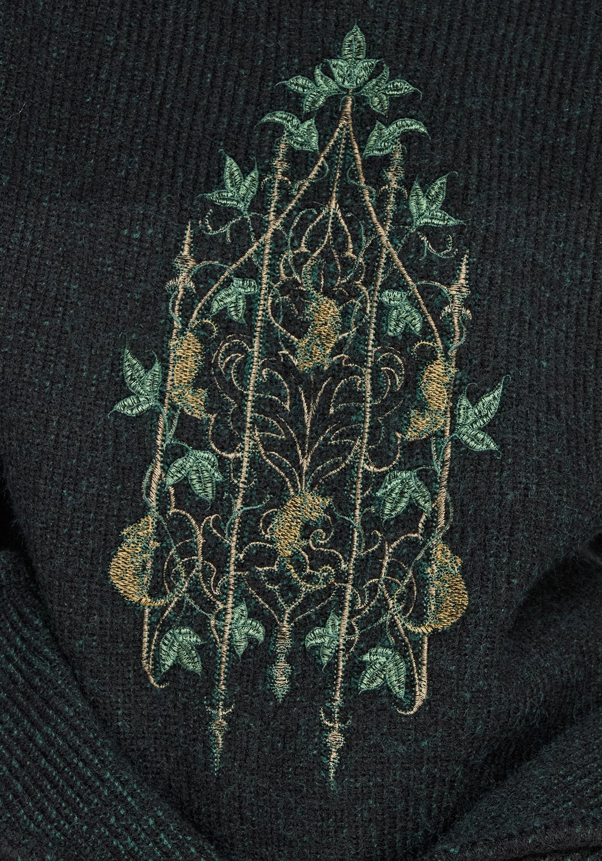 Perla Rat Embroidered Knit Jumper