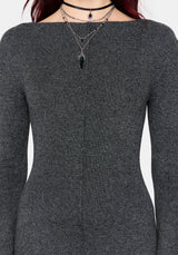 Coralie Exposed Seam Knit Dress