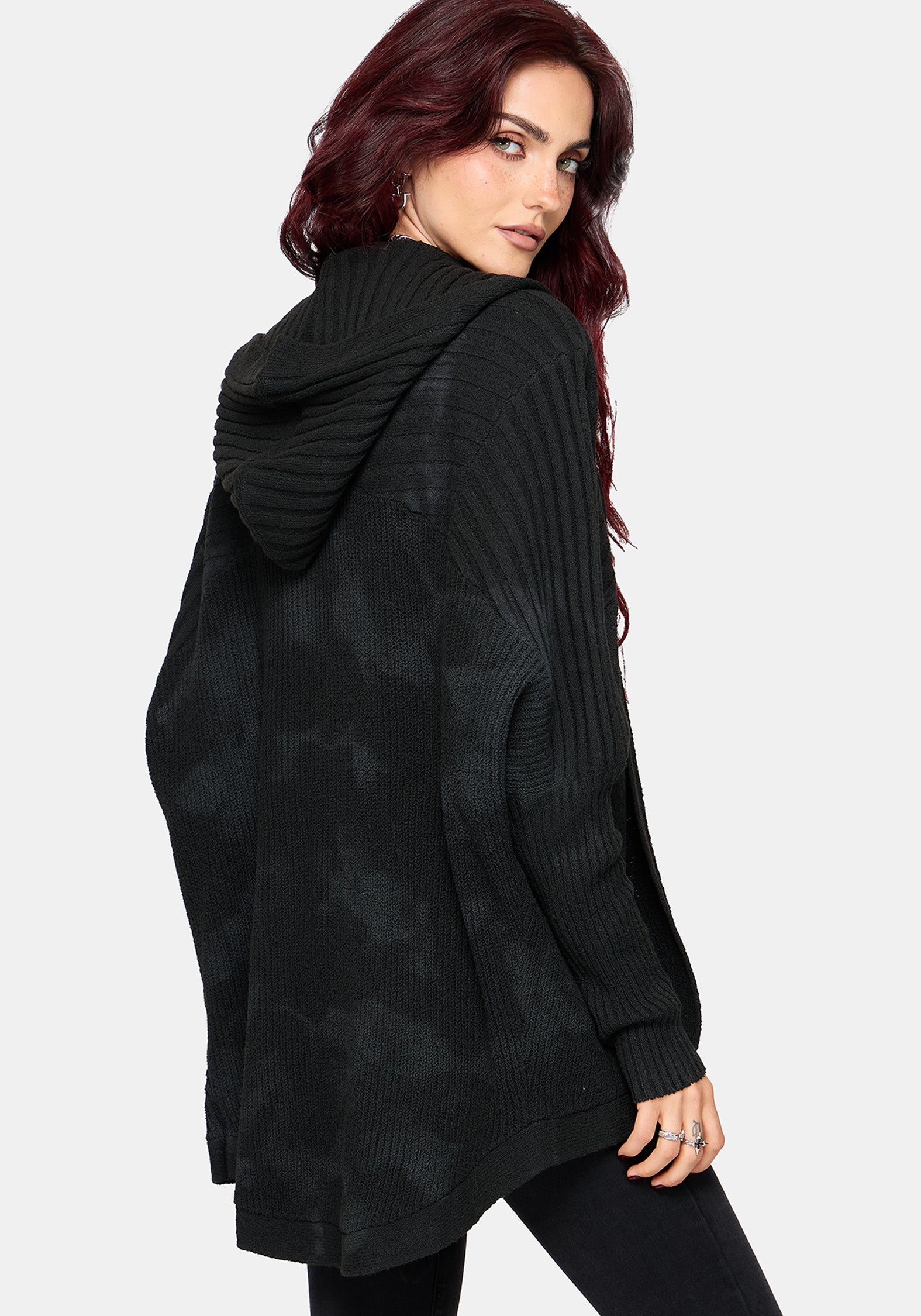 Morpho Cocoon Hooded Cardigan