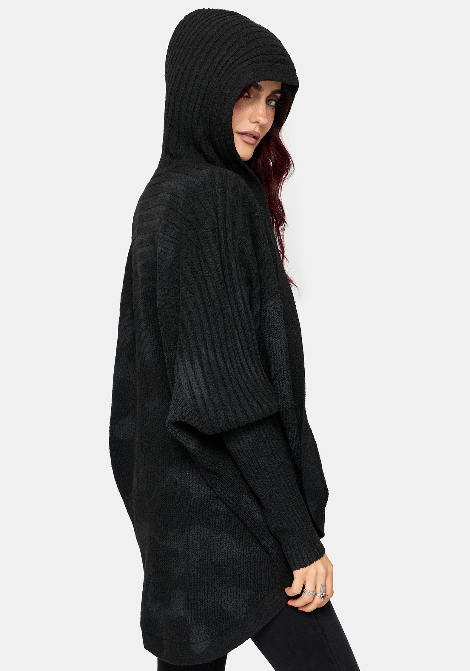 Morpho Cocoon Hooded Cardigan