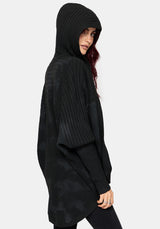 Morpho Cocoon Hooded Cardigan