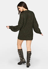 Bracken Chunky Ribbed Knit Jumper