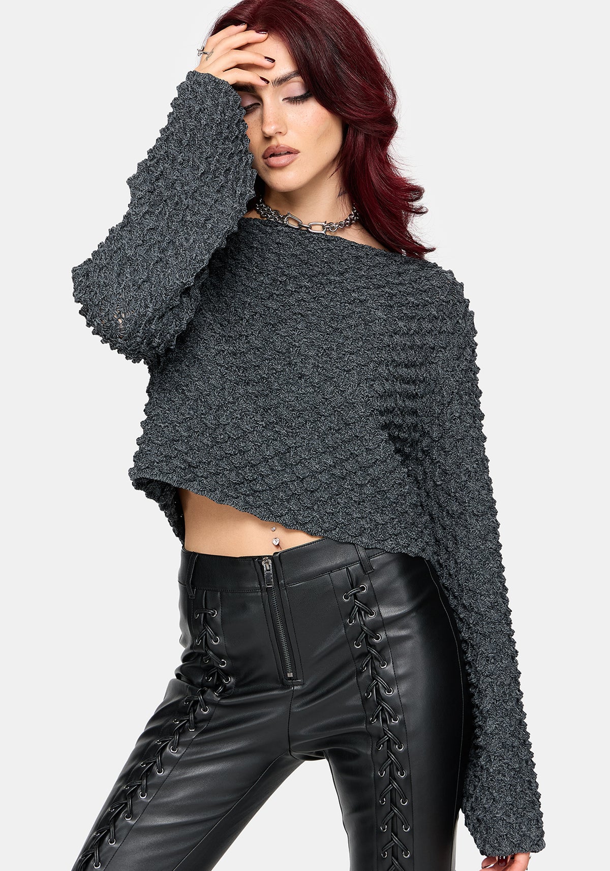 Valene Dragon Scales Knit Jumper