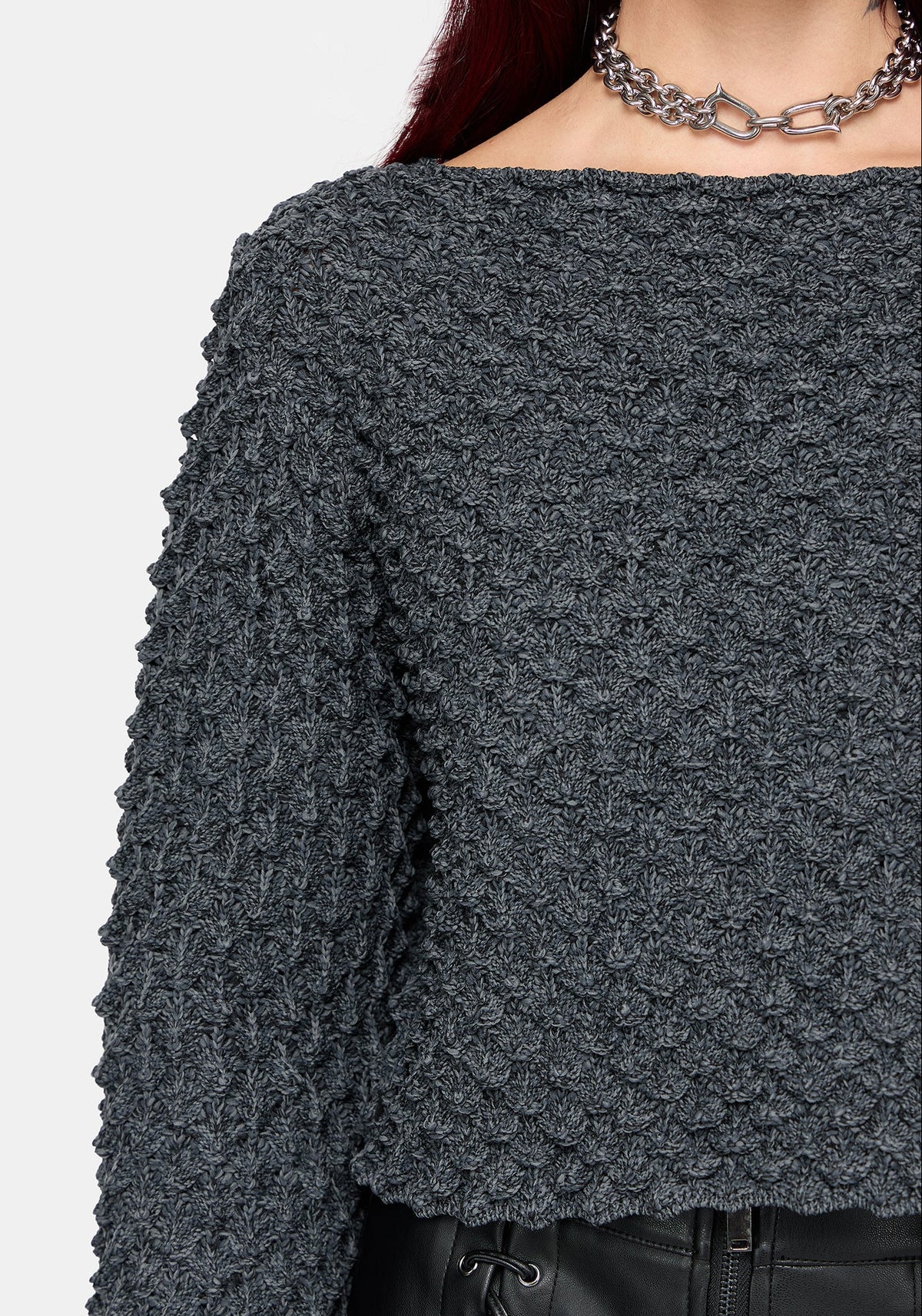 Valene Dragon Scales Knit Jumper