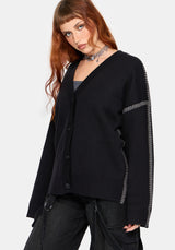 Mourn Moth Knit Cardigan