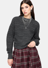 Stormi Wave Stripe Knit Jumper