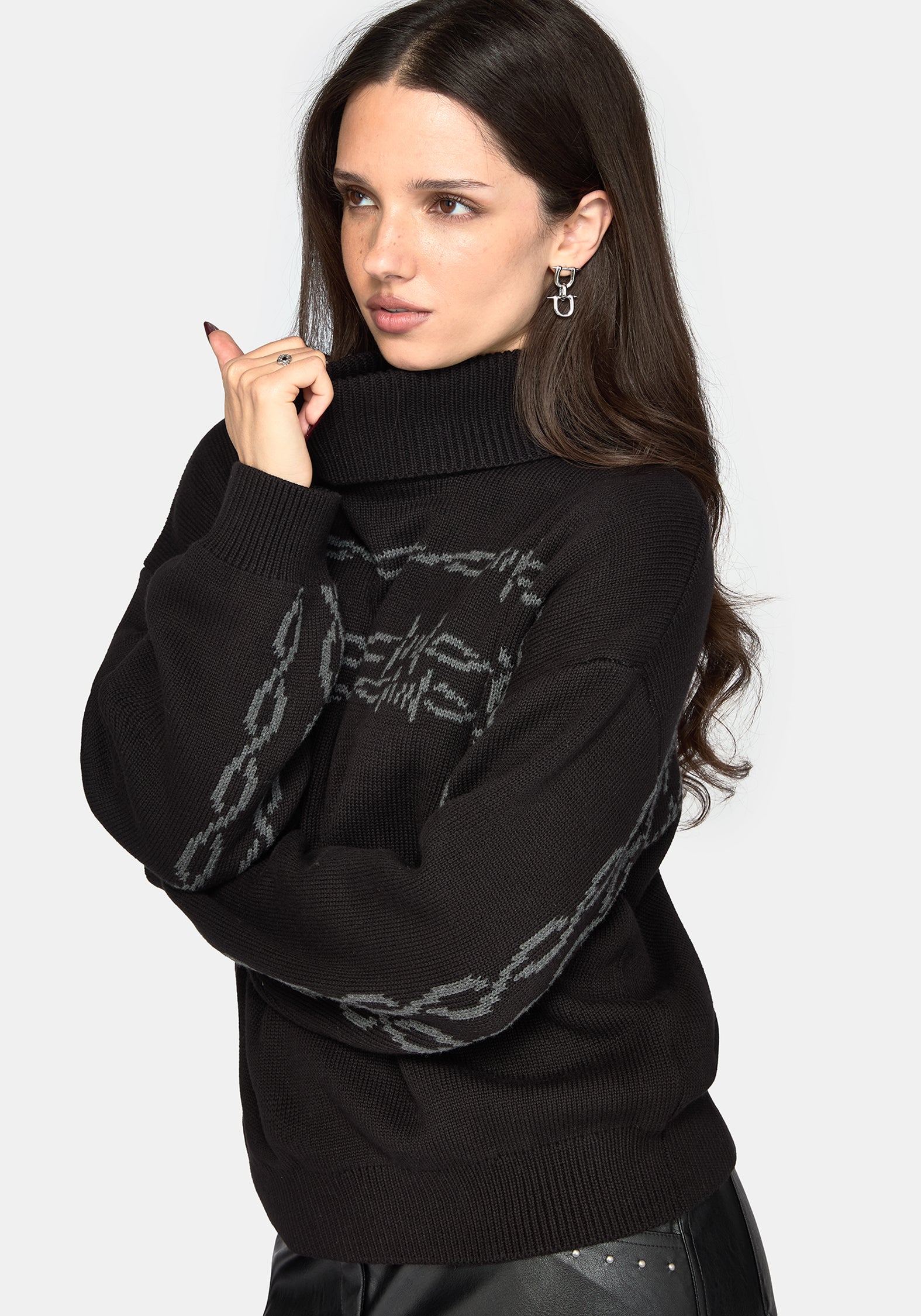 Arboreal Barbed Wire Knit Jumper