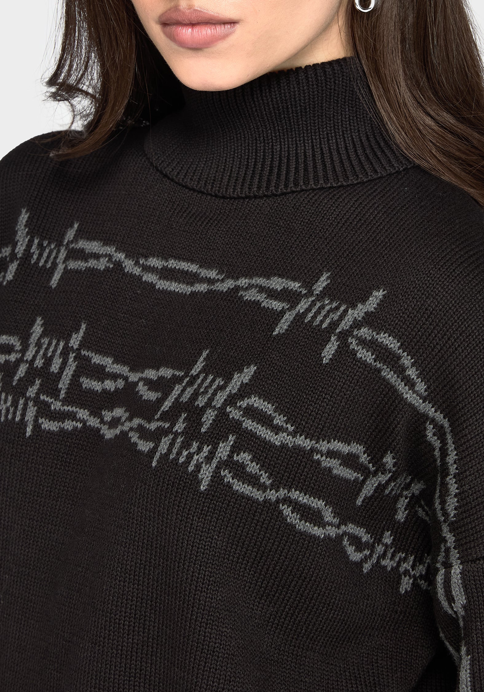 Arboreal Barbed Wire Knit Jumper