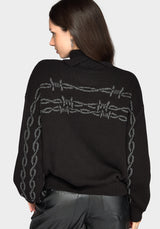 Arboreal Barbed Wire Knit Jumper