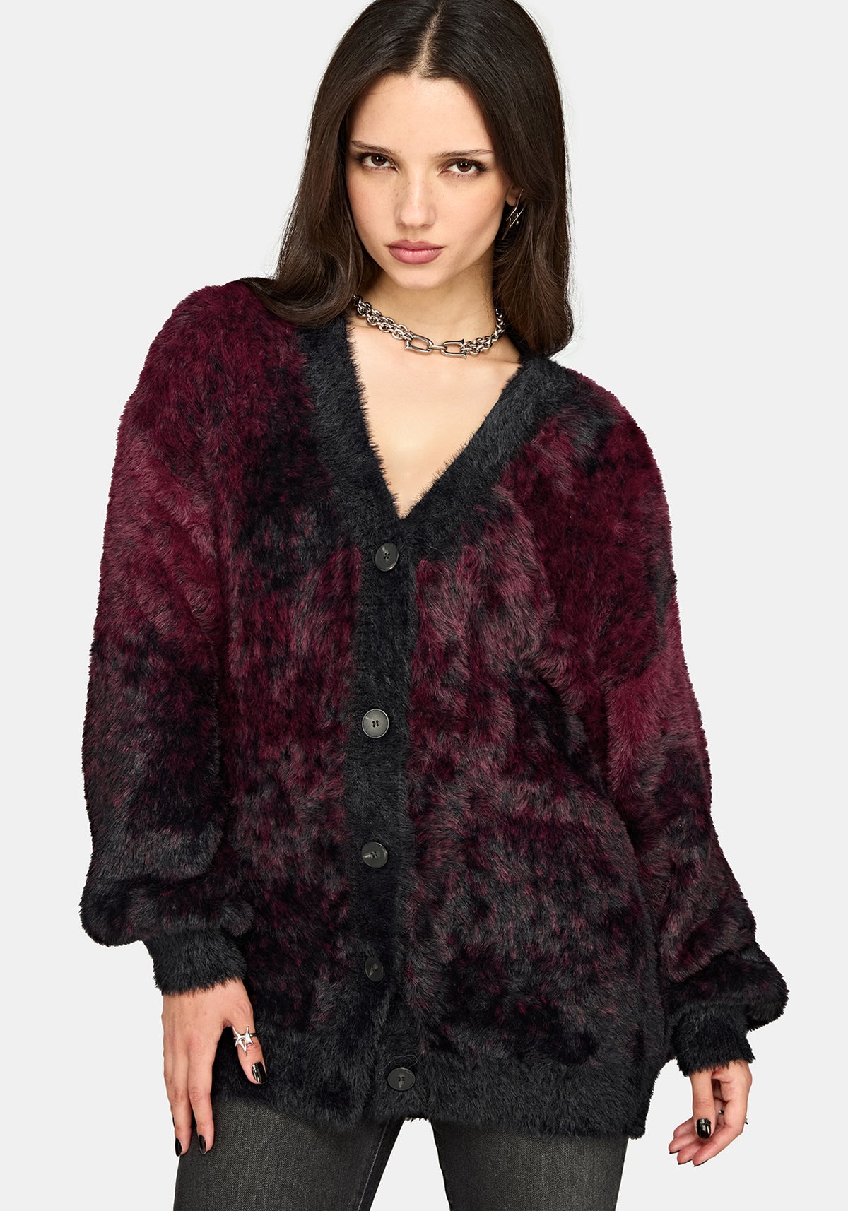 Maple Tie Dye Knit Cardigan