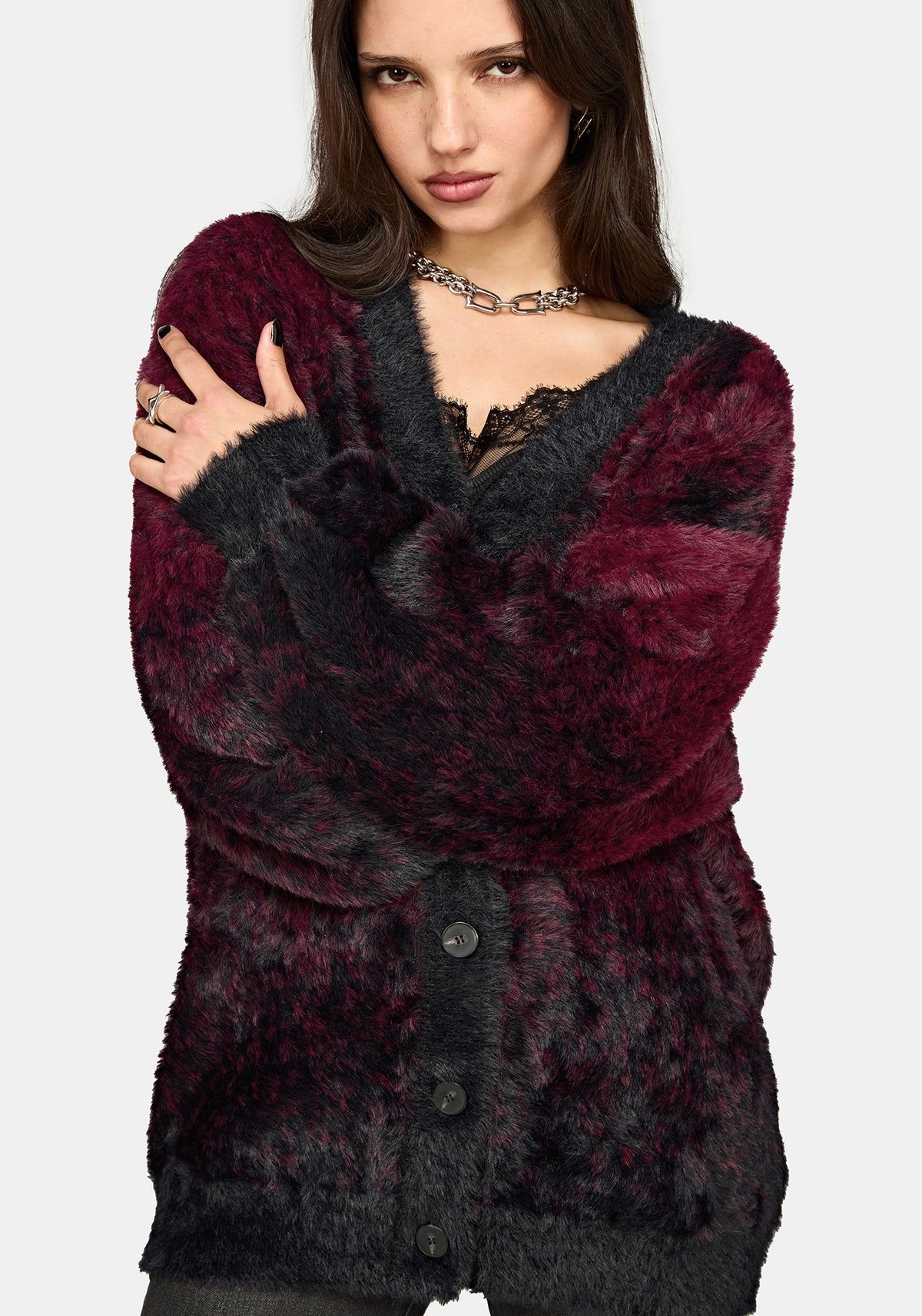 Maple Tie Dye Knit Cardigan