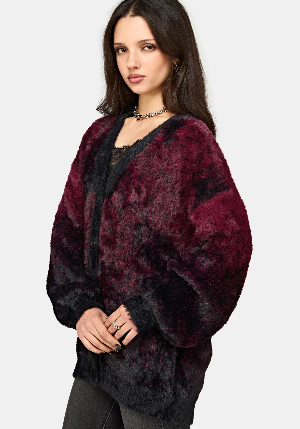 Maple Tie Dye Knit Cardigan
