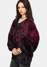 Maple Tie Dye Knit Cardigan