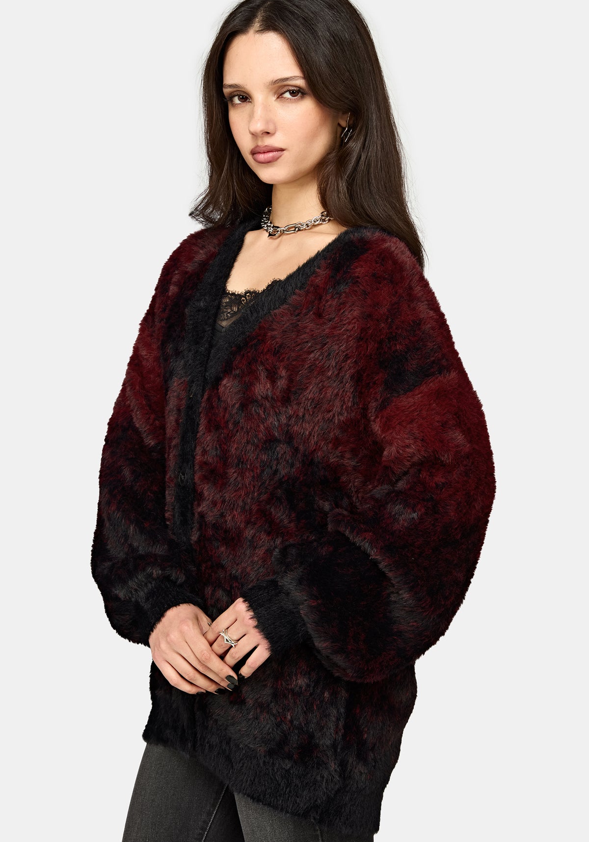 Maple Tie Dye Knit Cardigan