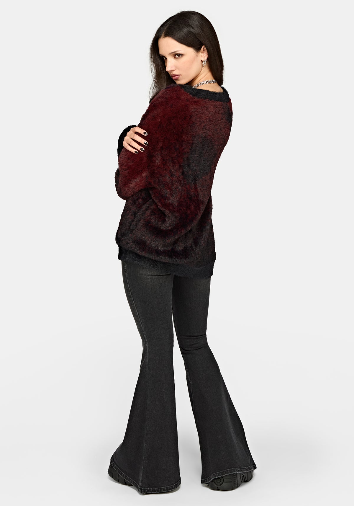 Maple Tie Dye Knit Cardigan