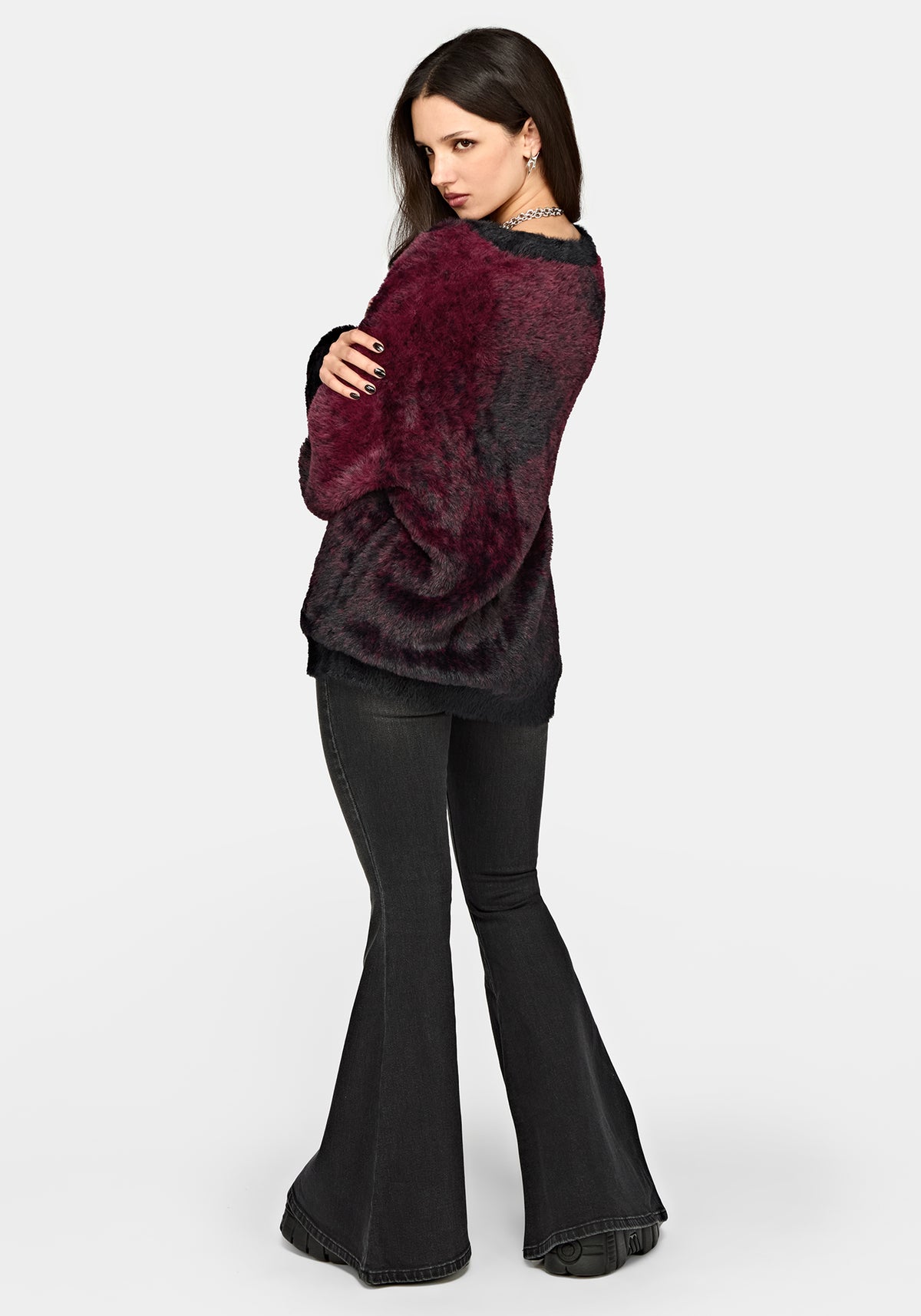 Maple Tie Dye Knit Cardigan