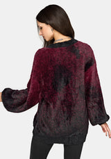 Maple Tie Dye Knit Cardigan