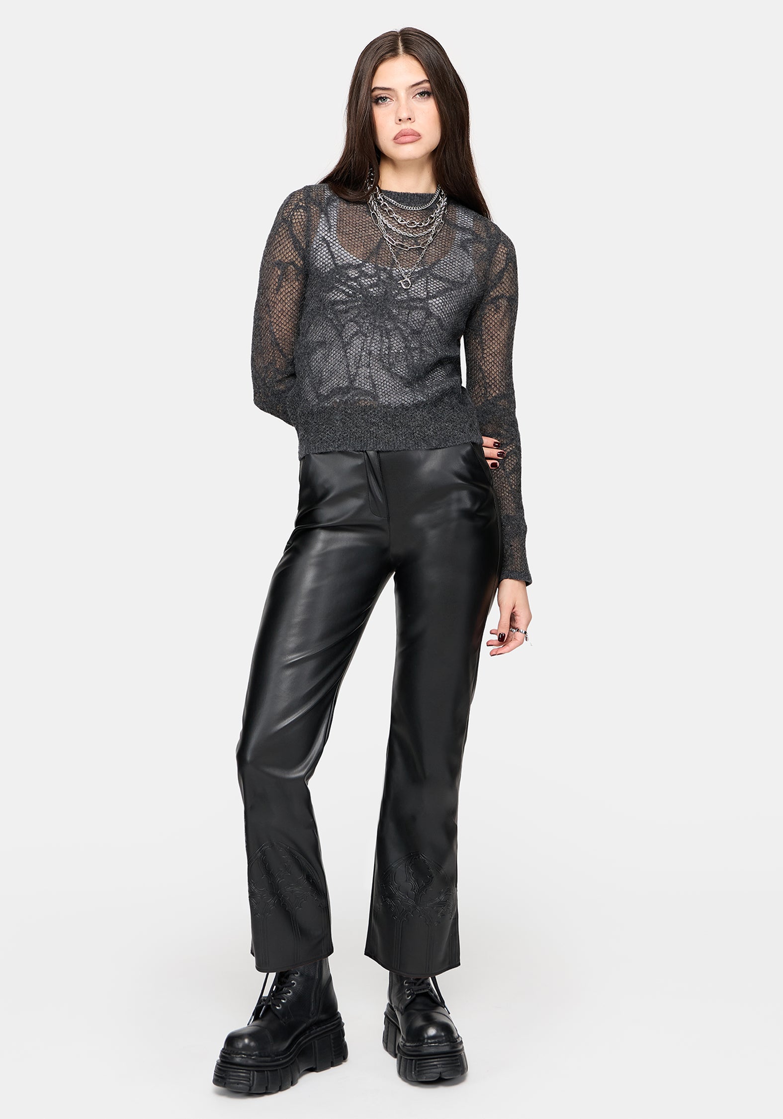 Olwen Cobweb Knit Top