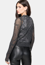 Olwen Cobweb Knit Top