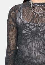 Olwen Cobweb Knit Top