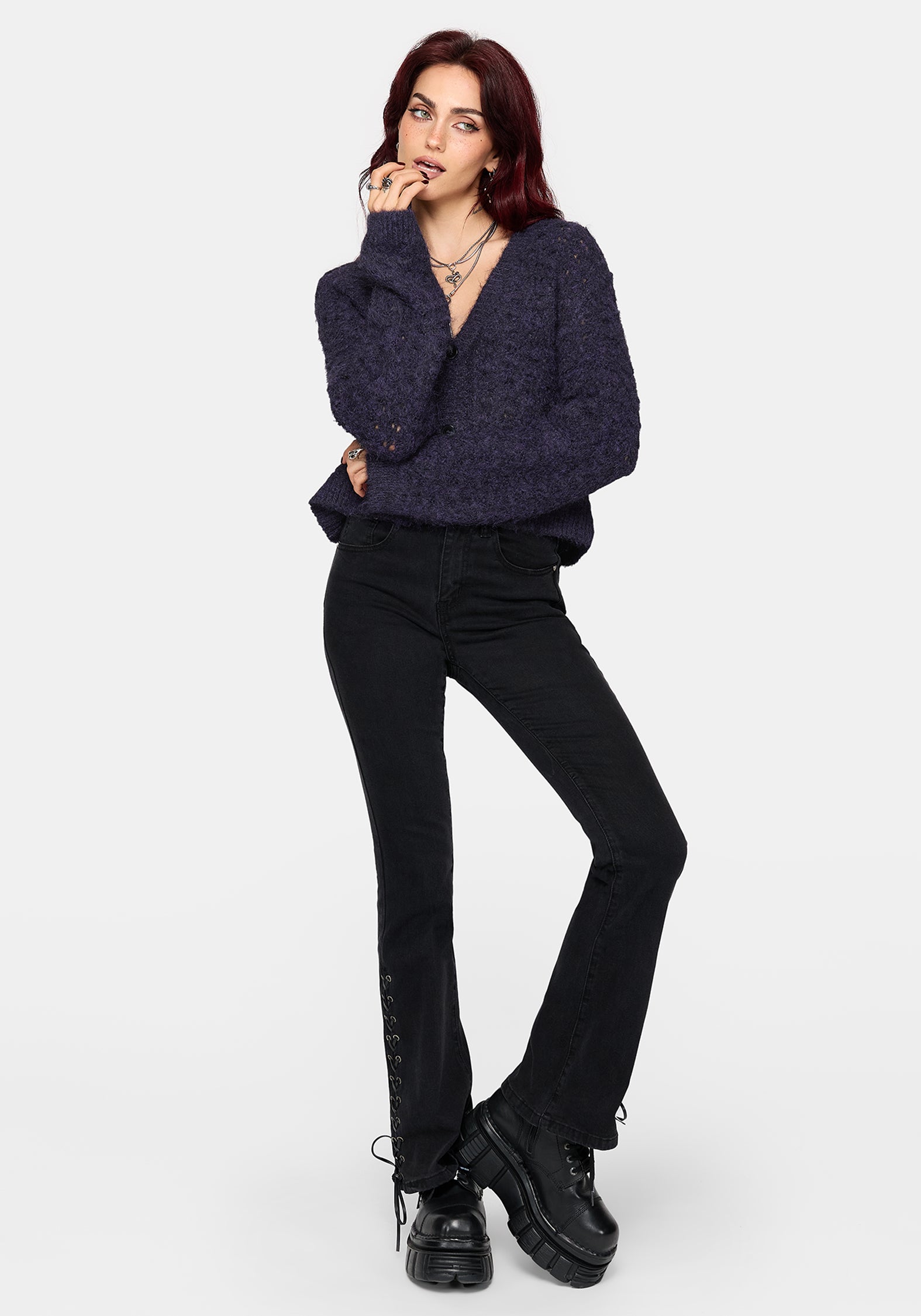 Seren Fluffy Knit Cardigan