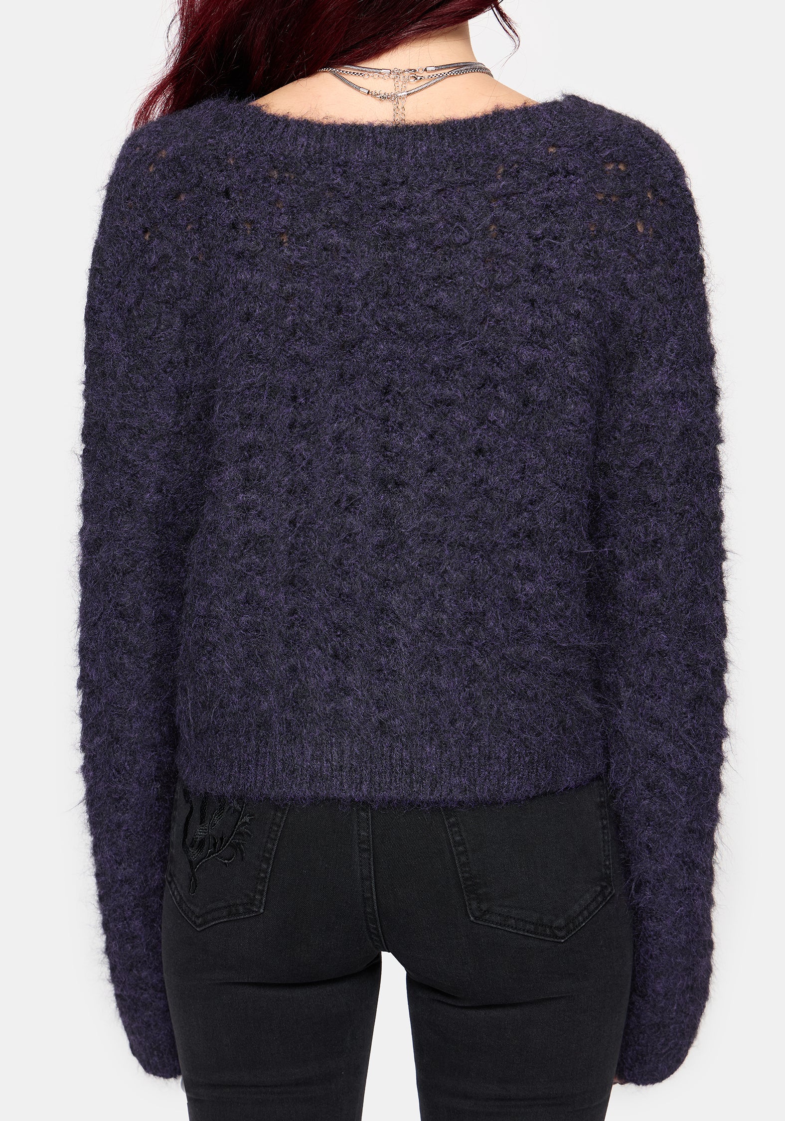 Seren Fluffy Knit Cardigan
