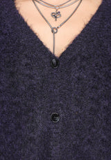 Seren Fluffy Knit Cardigan