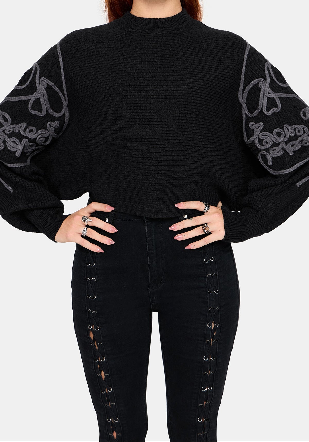 Skole Cornelli Skull Knit Jumper