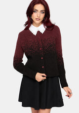 Noira Ombre Bouclé Knit Cardigan