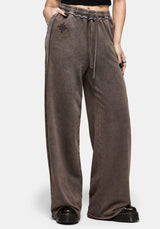 Mio Witches Knot Distressed Seam Jogger