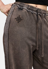 Mio Witches Knot Distressed Seam Jogger
