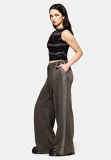 Mio Witches Knot Distressed Seam Jogger