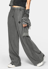Mio Witches Knot Distressed Seam Jogger