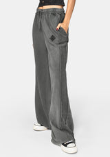Mio Witches Knot Distressed Seam Jogger