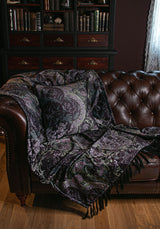Effie Velvet Tassel Blanket