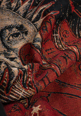 Temperance Palm Reading Tapestry Blanket