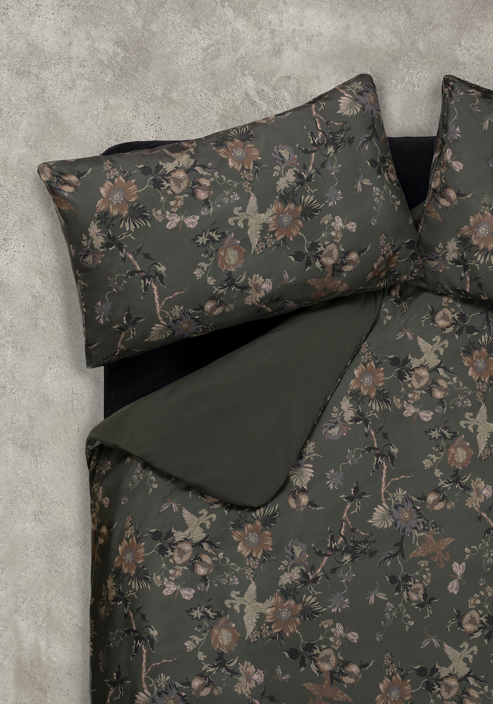 Poison Garden Print Bedding Set - UK Double