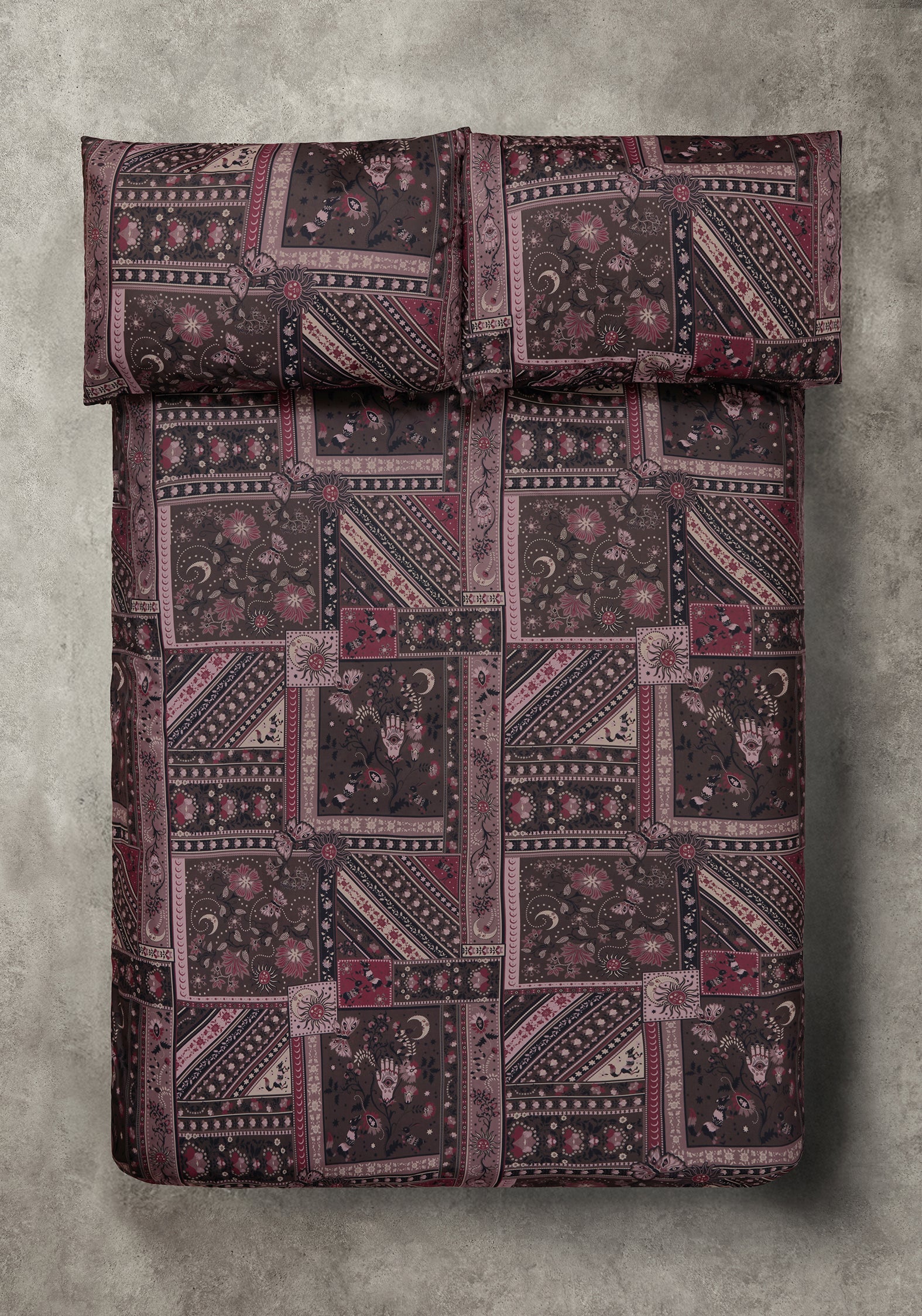 Nola Folk Patchwork Bedding - UKK