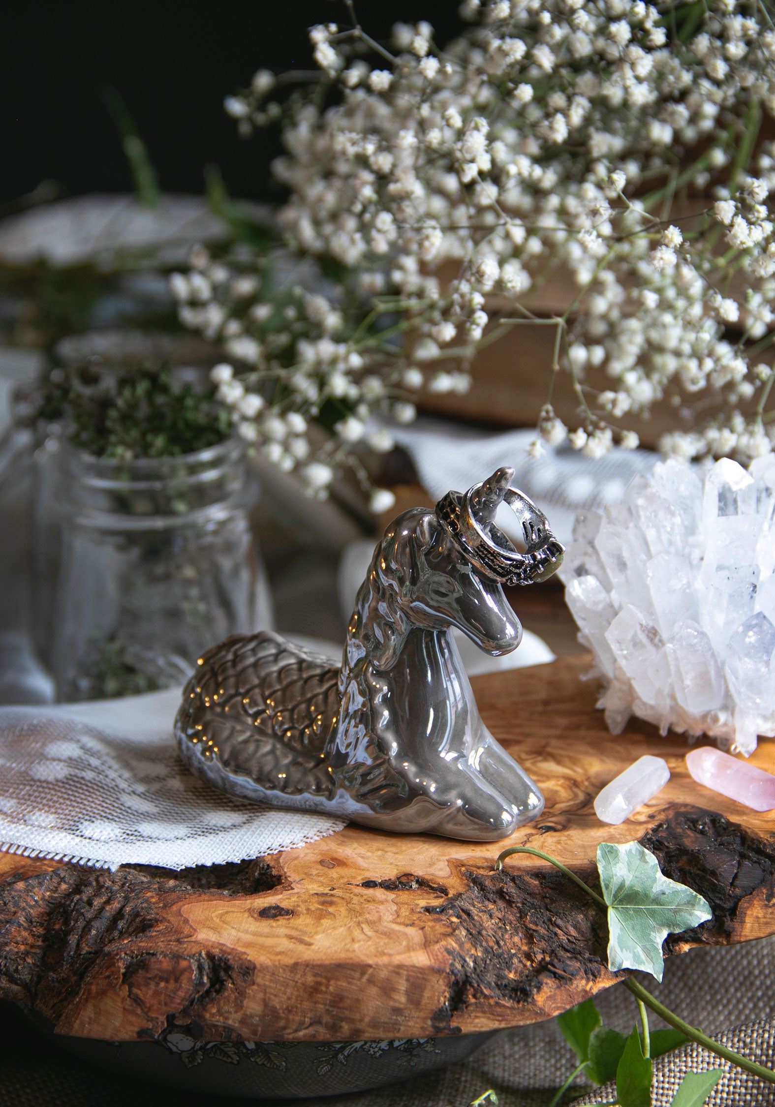Merunicorn Enchanted Ring Holder