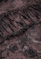 Gaia Celestial Ruched Bedding - UK Double