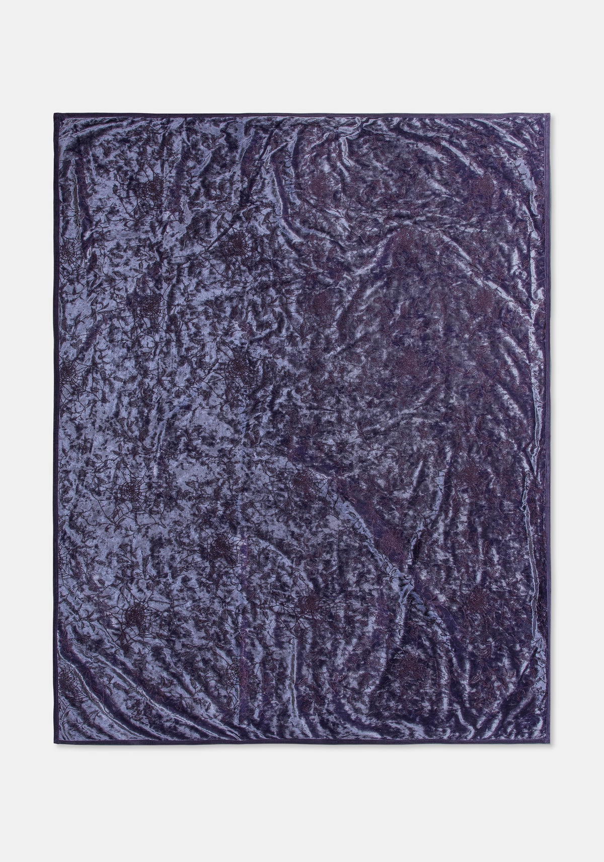 Deadly Nightshade Velvet Blanket