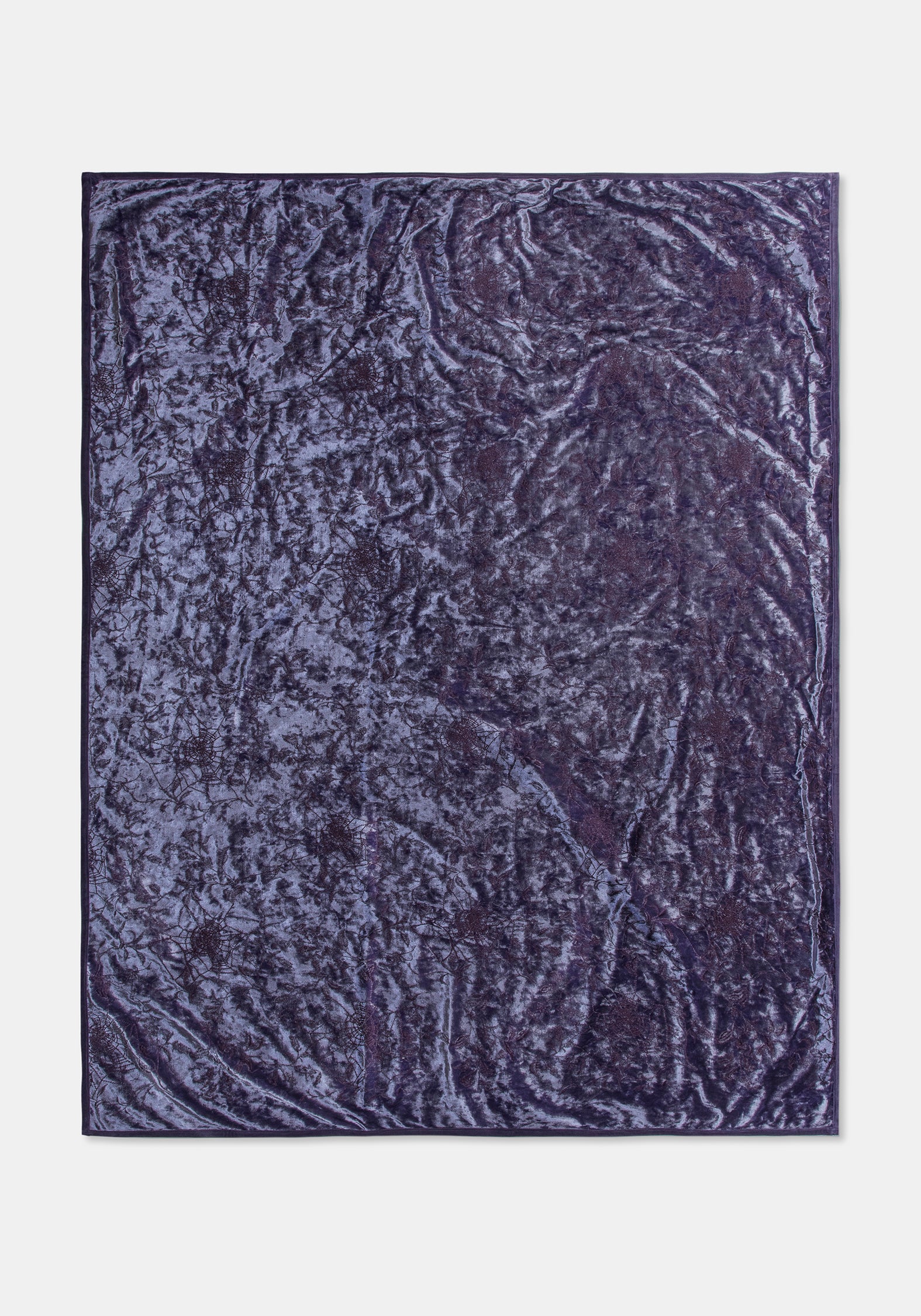 Deadly Nightshade Velvet Blanket