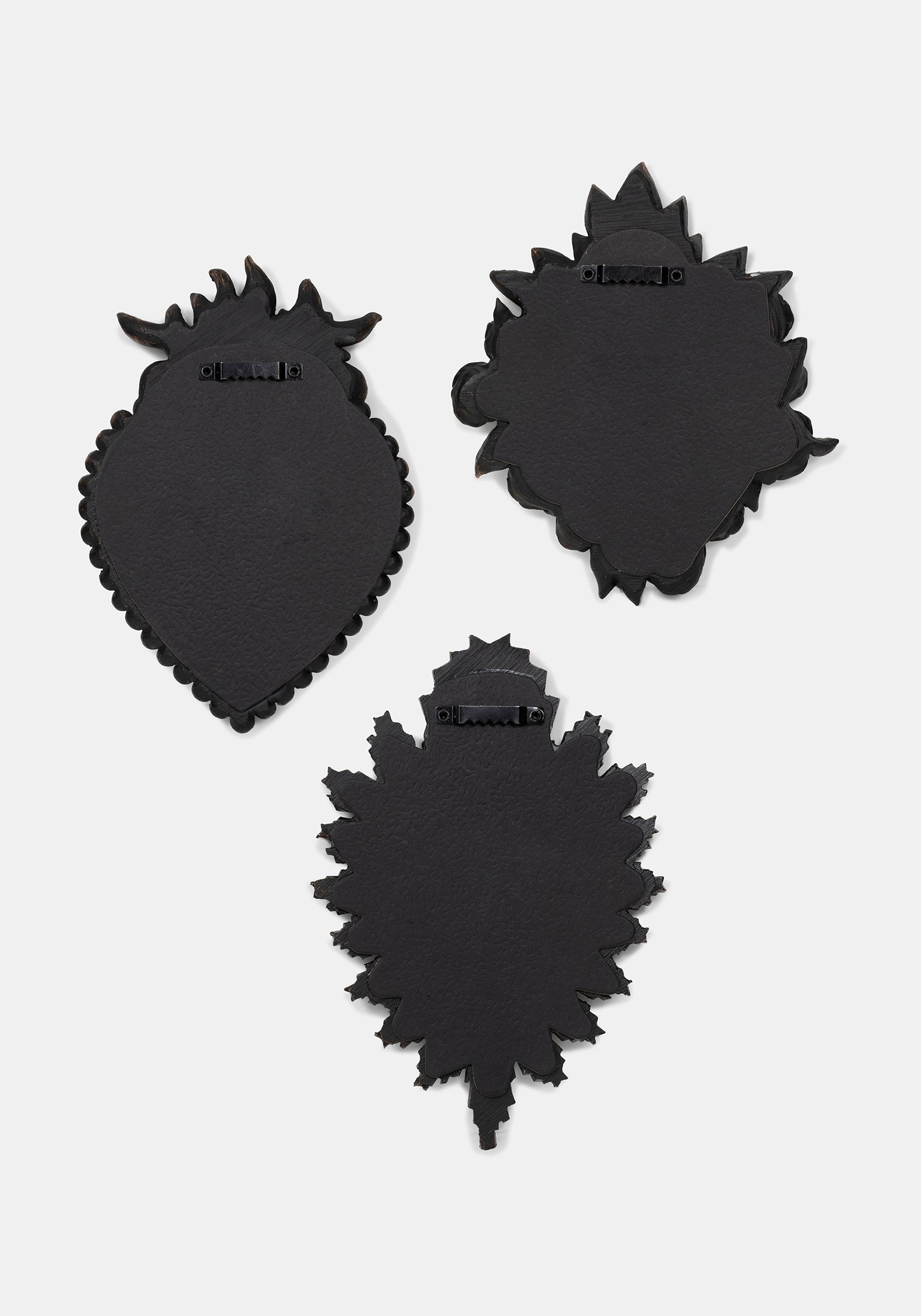 Noctara Heart Mirrors Set of 3