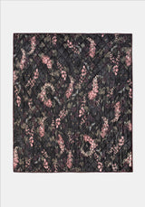 Noctua Owl Foxglove Quilted Throw
