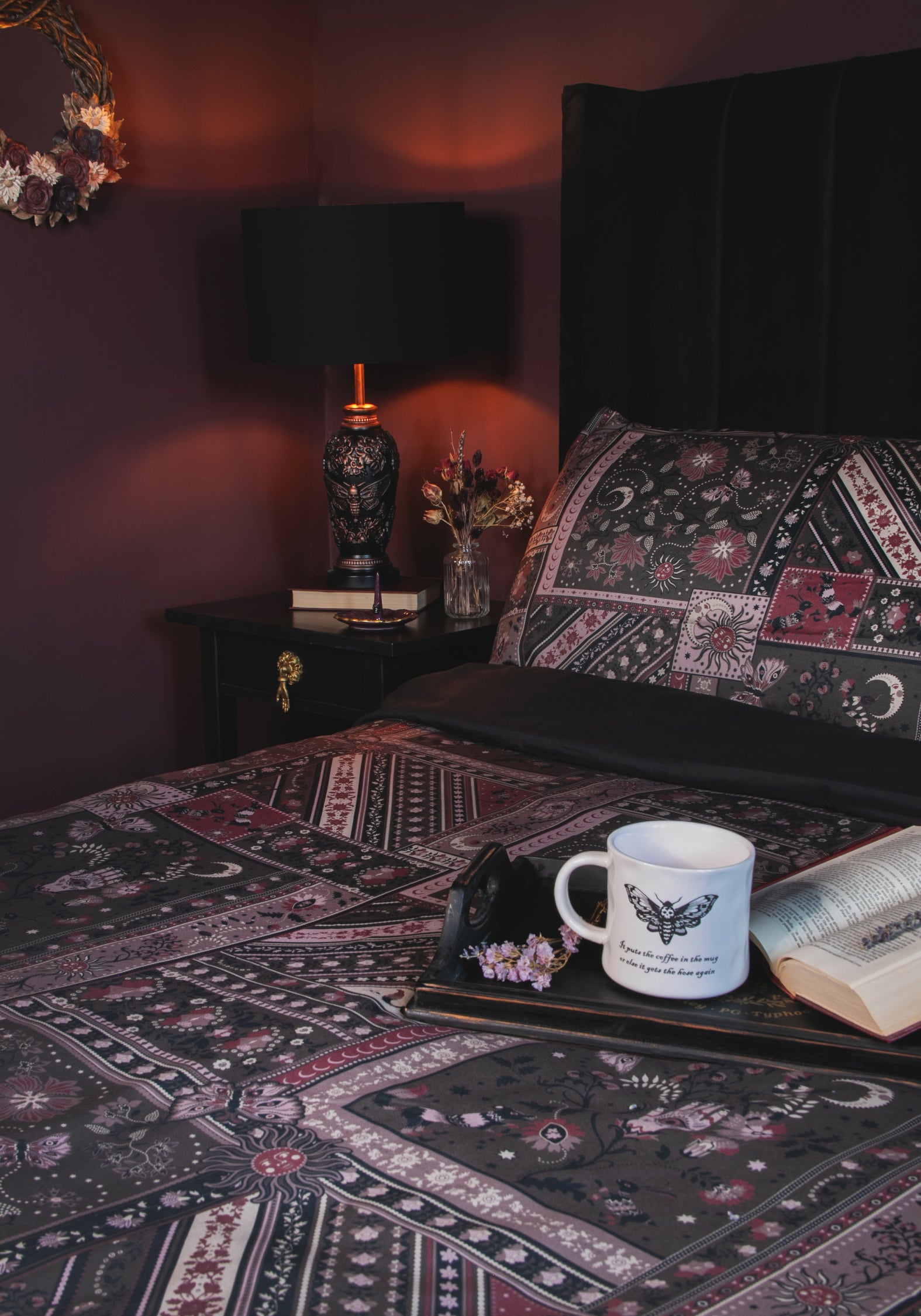 Nola Folk Patchwork Bedding - UKD