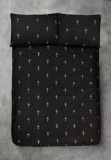 Vurlo Embroidered Cross Bedding - US Queen