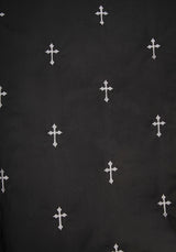 Vurlo Embroidered Cross Bedding - EU Double