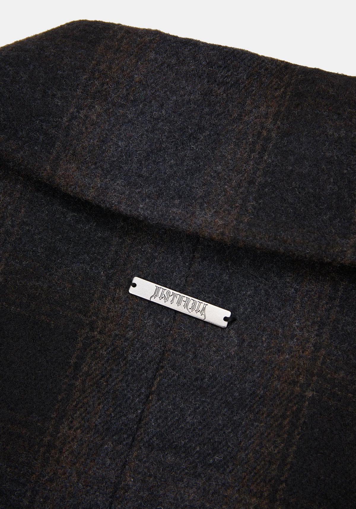 Marceline Hooded Check Longline Coat