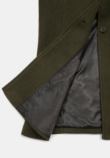 Cyrene Belted Removable Hood Coat