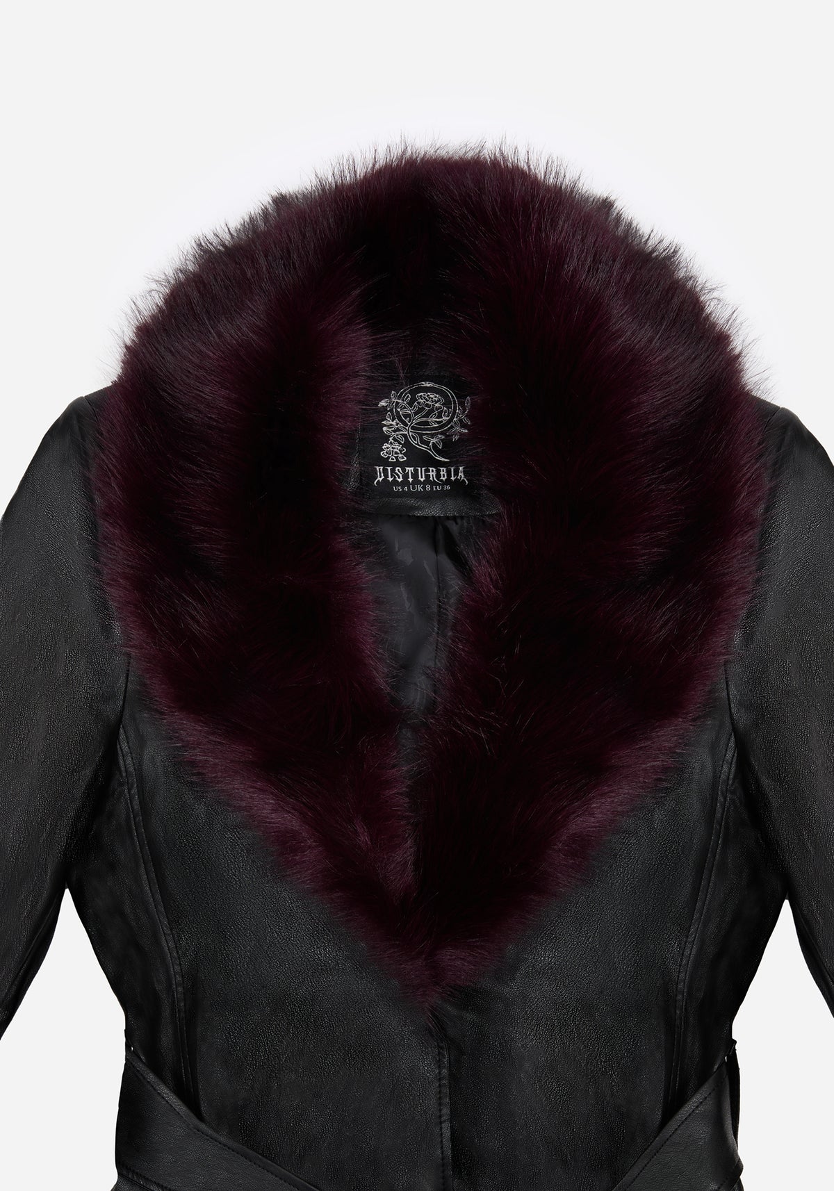 Effina Fur Collar Longline Coat